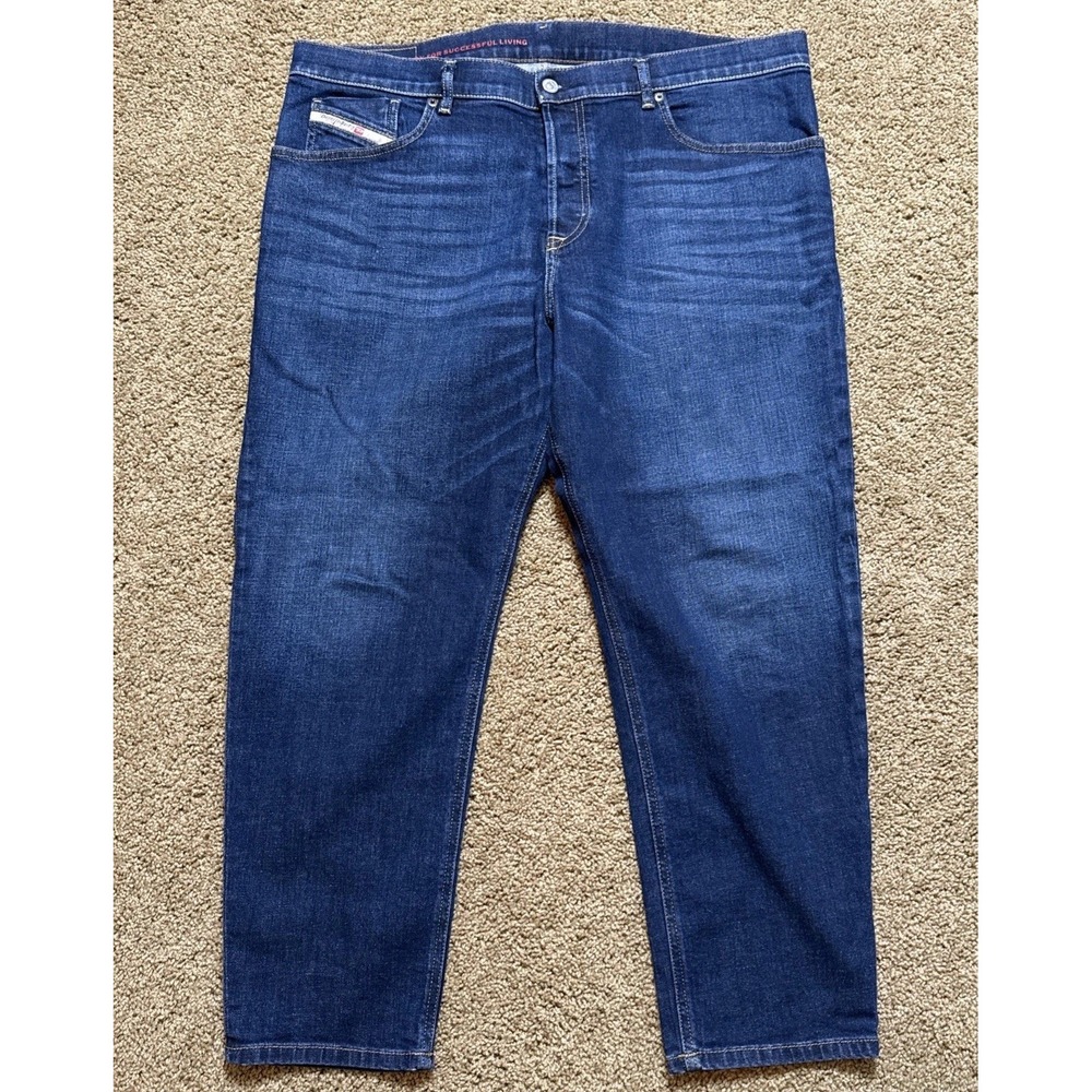 Diesel 2005 D-Fining Jeans Mens Size 38 (waist 40) Blue Tapered Denim Button Fly